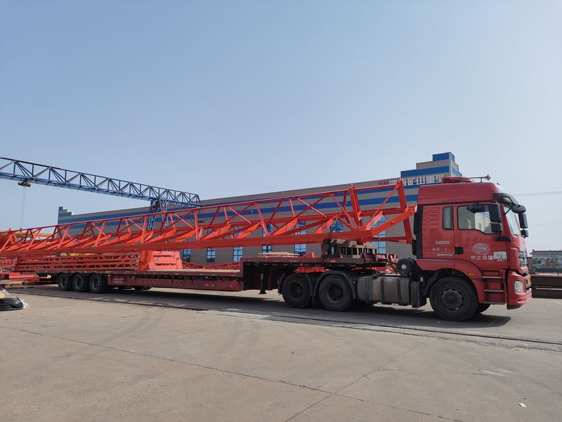 電動葫蘆門式起重機  MH10t—25m 制作完成，發(fā)往陜西榆林交付客戶使用