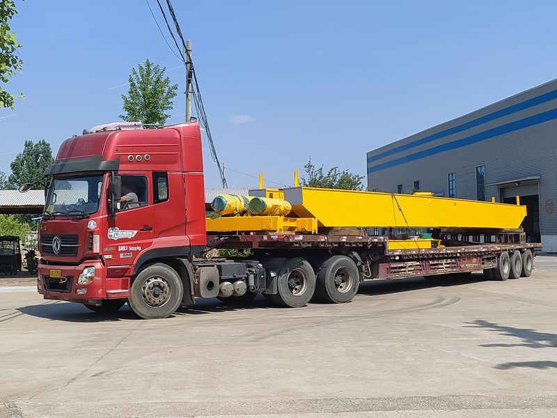 電動葫蘆橋式起重機(jī)  LH16/5t-16.4m 制作完成，發(fā)往湖南交付客戶使用。